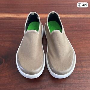 Oofos Oomg Eezee Low Shoe Tan Women's Size 8